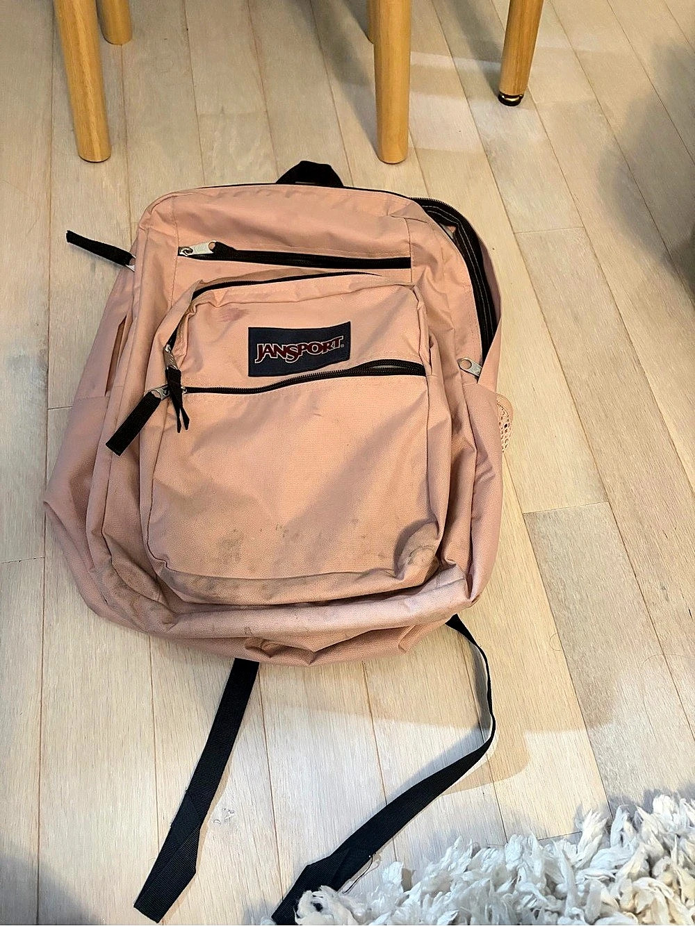 JanSport SuperBreak Plus Pink Backpack